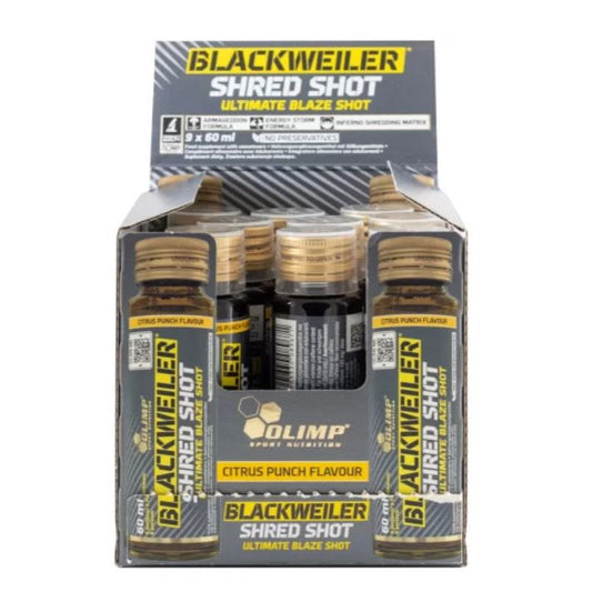 Blackweiler Shred Shot, Citrus Punch (EAN 5901330096877) - 9 x 60 ml.
