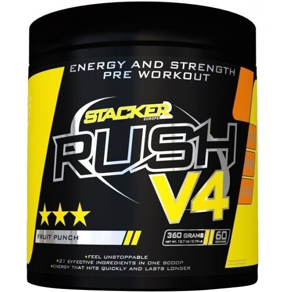 Rush V4, Fruit Punch - 180 grams
