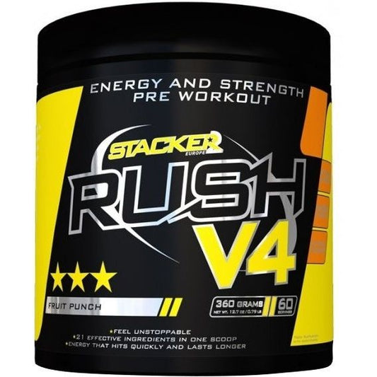 Rush V4, Fruit Punch - 180 grams