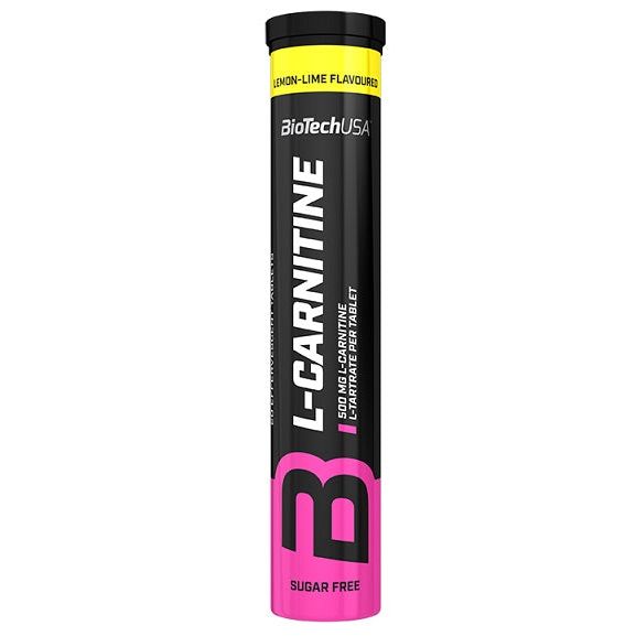 L-Carnitine Effervescent, 500mg (Lemon) - 20 tablets