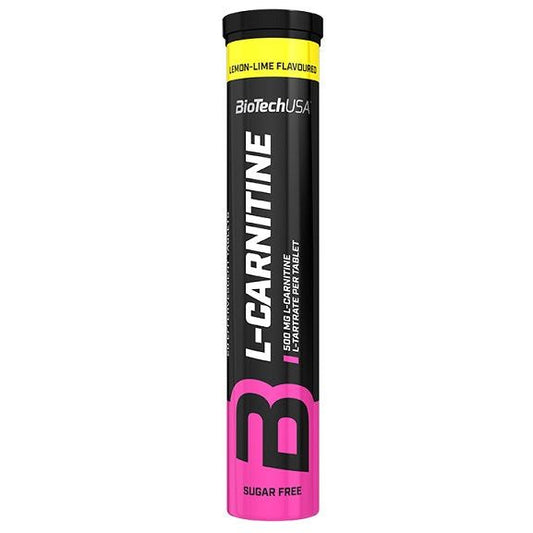 L-Carnitine Effervescent, 500mg (Lemon) - 20 tablets