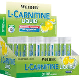 L-Carnitine Liquid, Citrus - 20 x 25 ml.