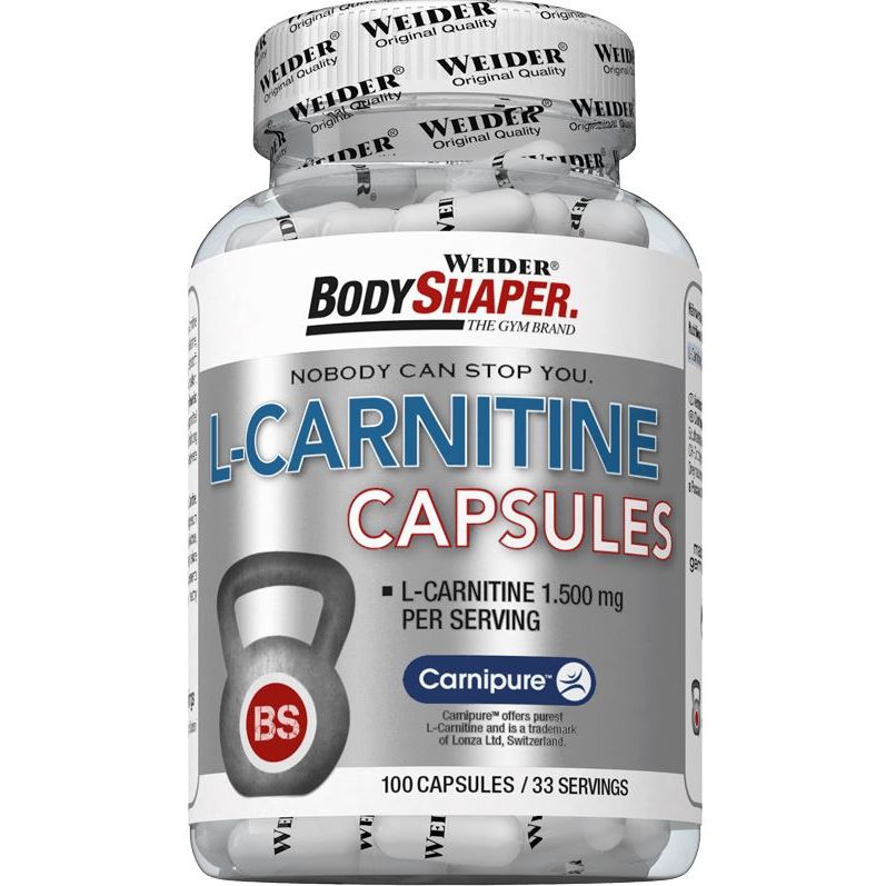 L-Carnitine Capsules - 100 caps