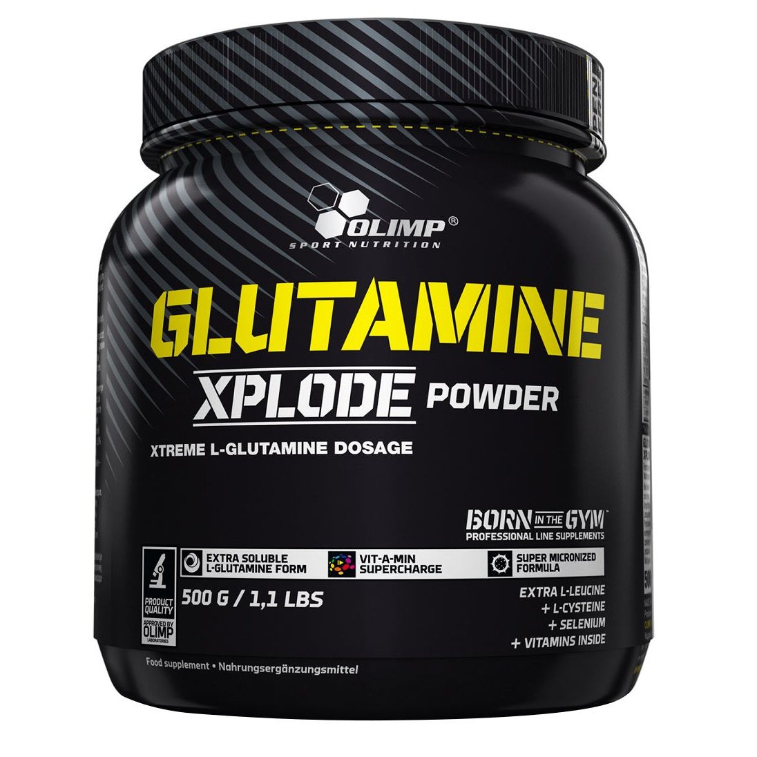 Glutamine Xplode, Lemon - 500 grams