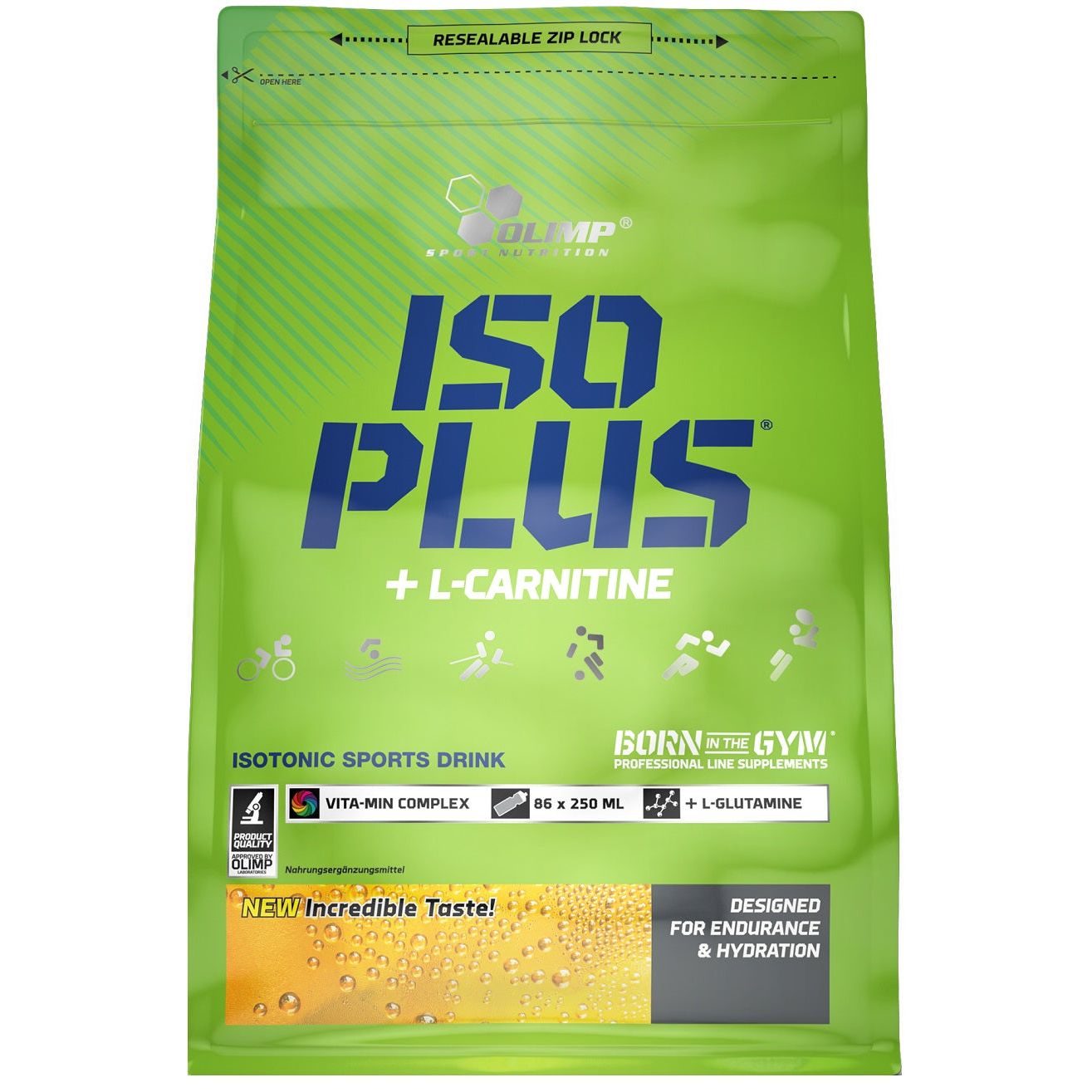 Iso Plus, Orange - 1505 grams