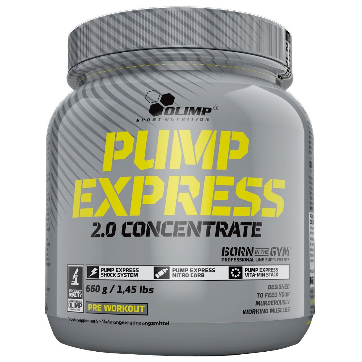 Pump Express 2.0, Orange - 660 grams
