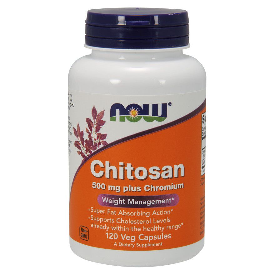 Chitosan, 500mg Plus Chromium - 120 vcaps