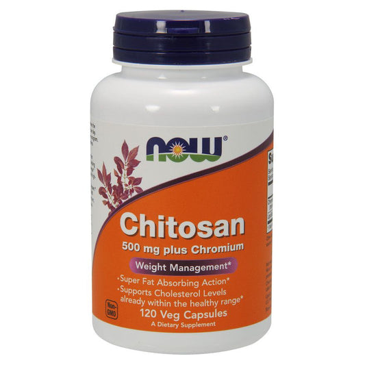 Chitosan, 500mg Plus Chromium - 120 vcaps