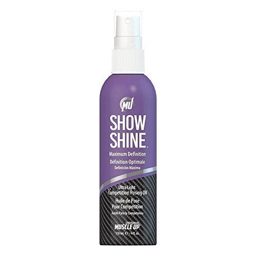 Show Shine, Maximum Definition Ultra Light Competition Posing Oil Spray - 118 ml.