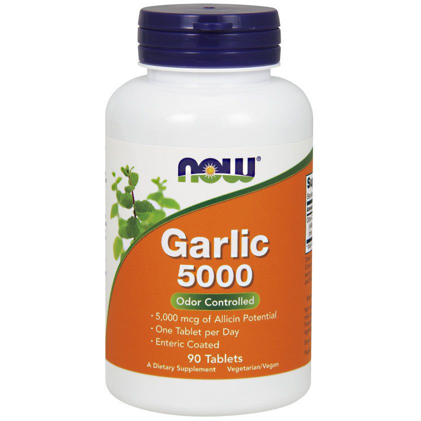 Garlic 5000, Odor Controlled - 90 tablets