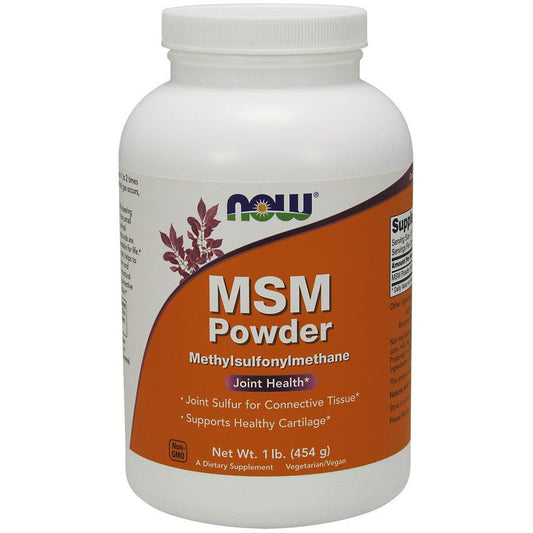 MSM Methylsulphonylmethane, Powder - 454 grams