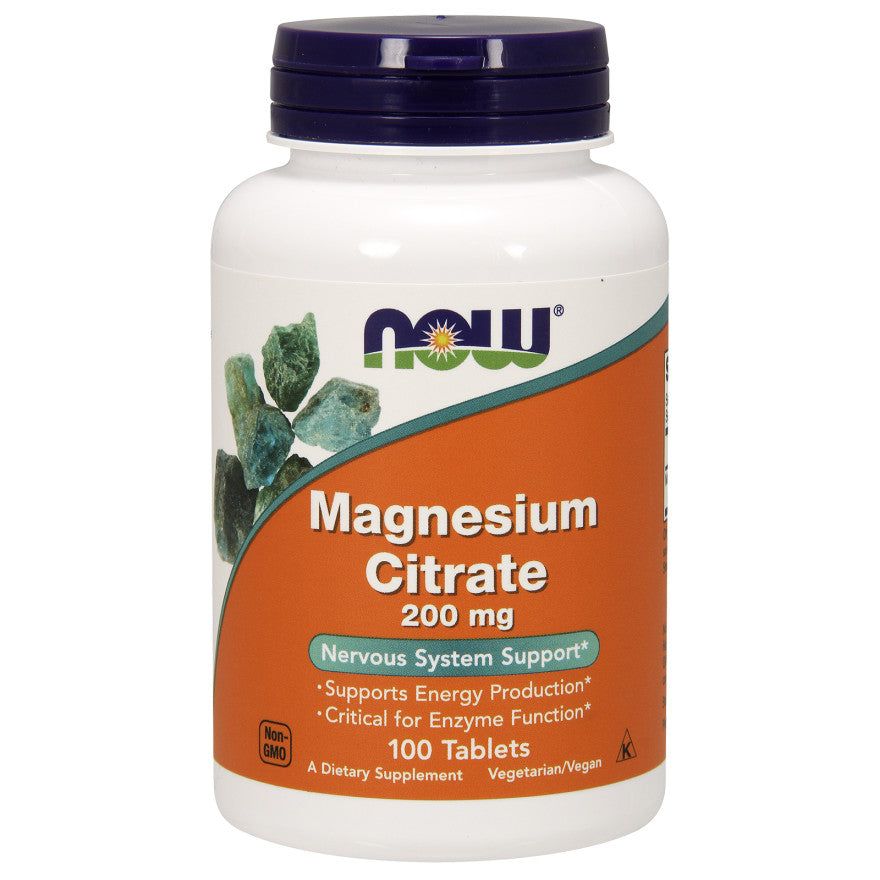 Magnesium Citrate, 200mg - 100 tablets