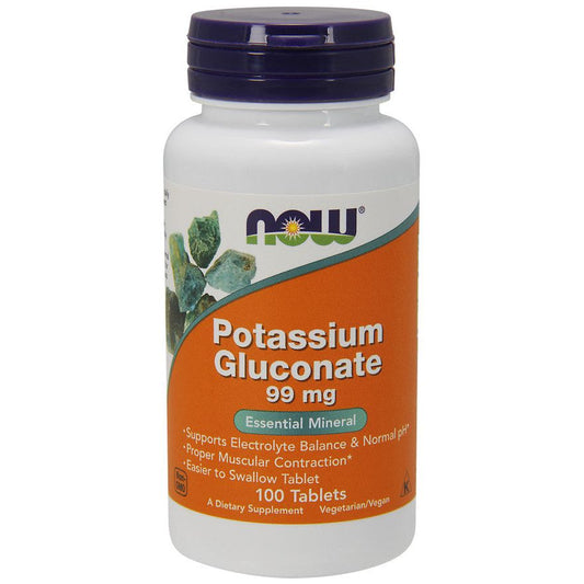 Potassium Gluconate, 99mg - 100 tablets