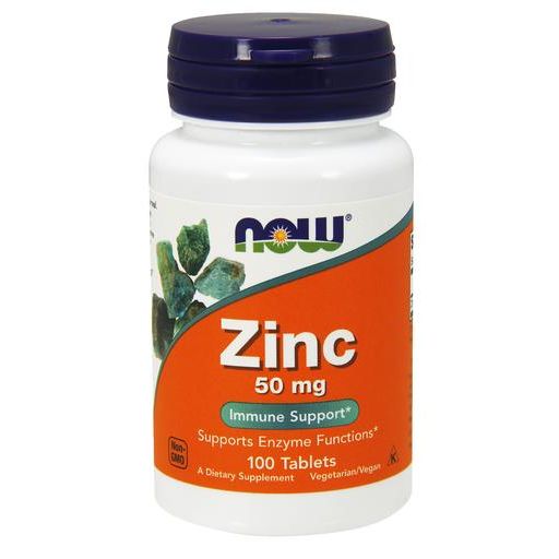 Zinc, 50mg - 100 tablets