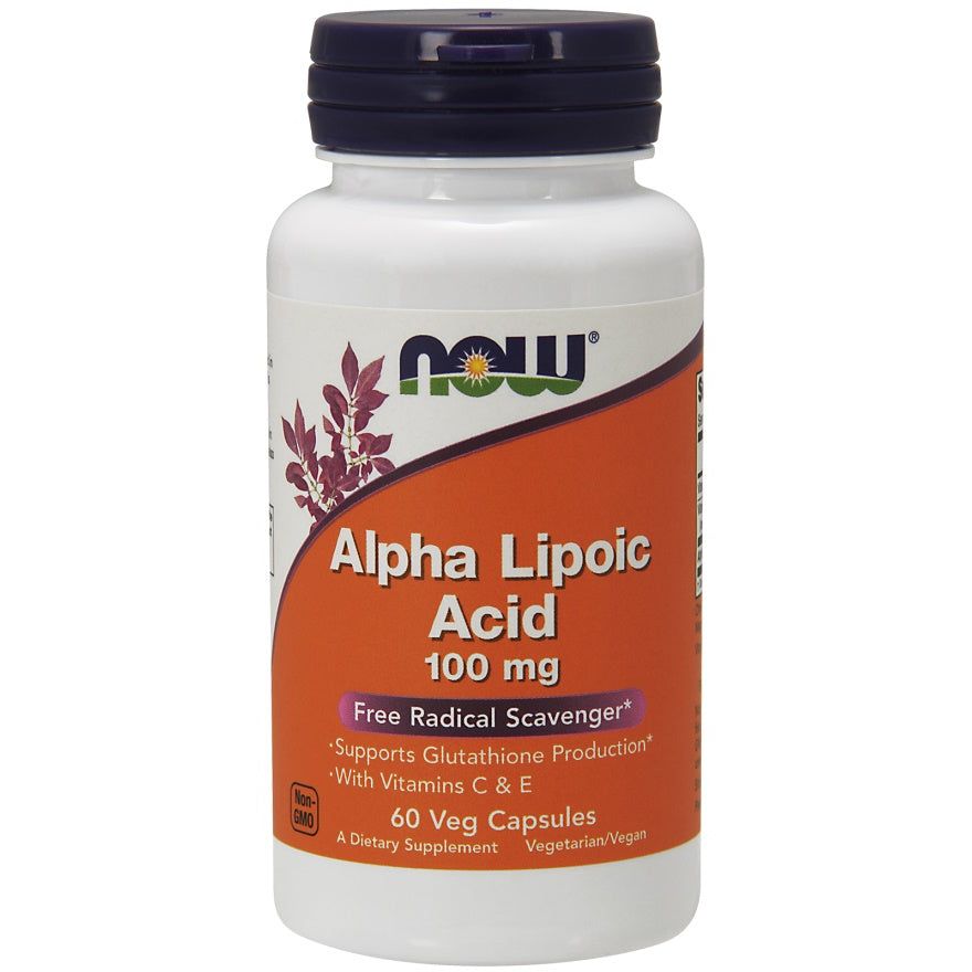 Alpha Lipoic Acid with Vitamins C & E, 100mg - 60 vcaps