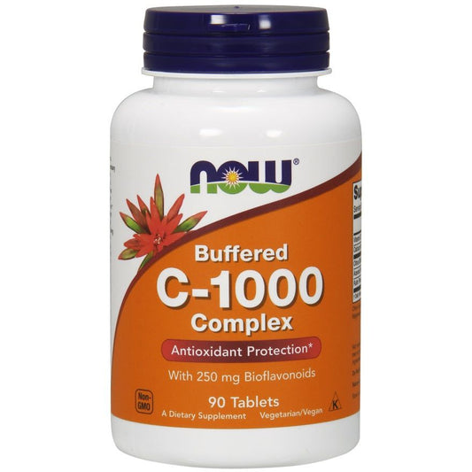 Vitamin C-1000 Complex - Buffered with 250mg Bioflavonoids - 90 tablets