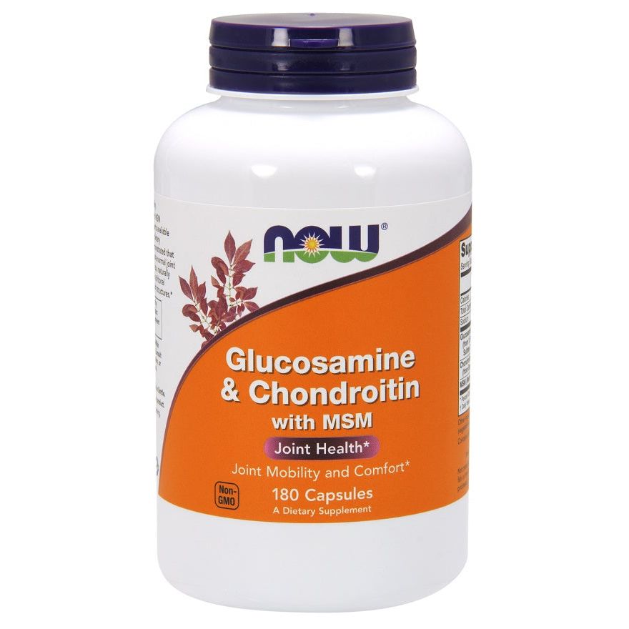 Glucosamine & Chondroitin with MSM - 180 caps