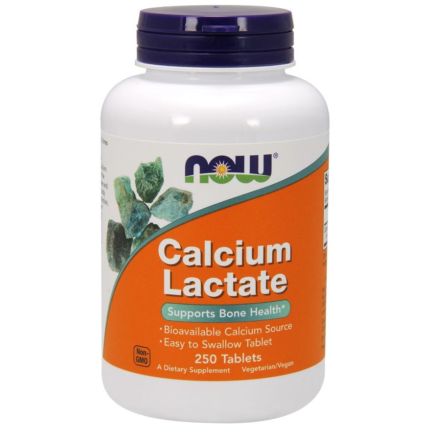 Calcium Lactate - 250 tablets