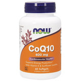 CoQ10 with Lecithin & Vitamin E, 400mg - 60 softgels