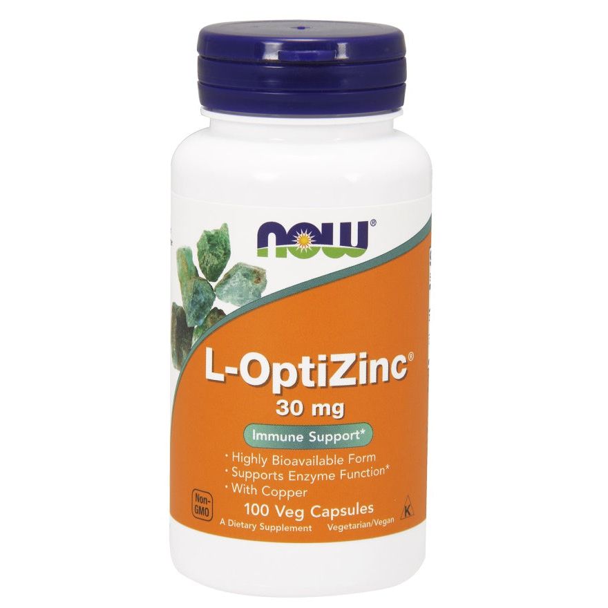 L-OptiZinc, 30mg - 100 vcaps