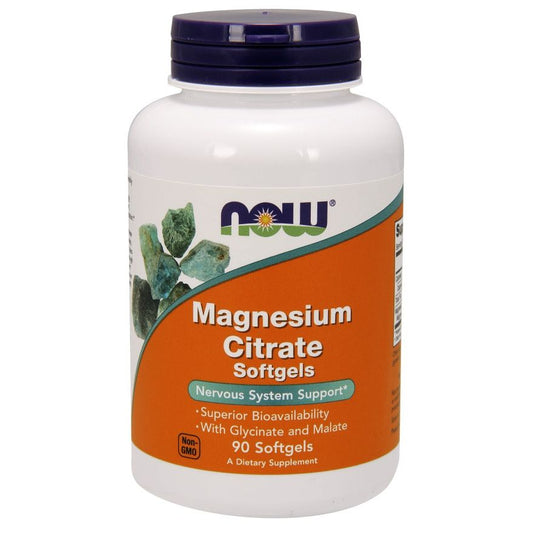 Magnesium Citrate Softgels - 90 softgels