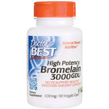 High Potency Bromelain 3000 GDU, 500mg - 90 vcaps