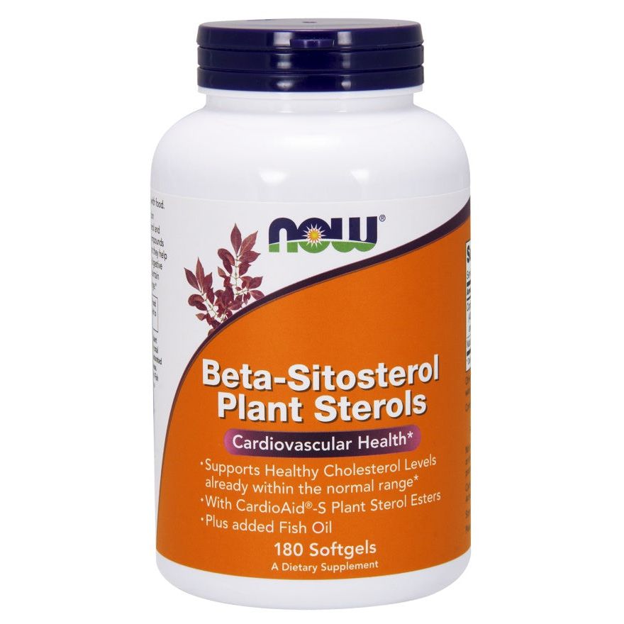 Beta-Sitosterol Plant Sterols - 180 softgels