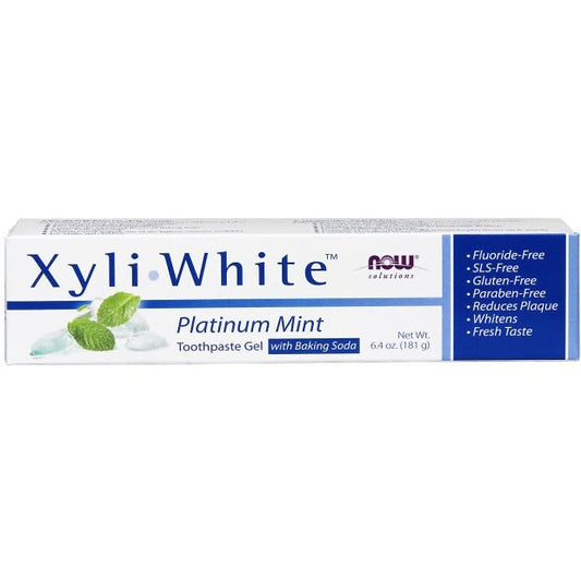 XyliWhite, Platinum Mint Toothpaste Gel w/Baking Soda - 181 grams