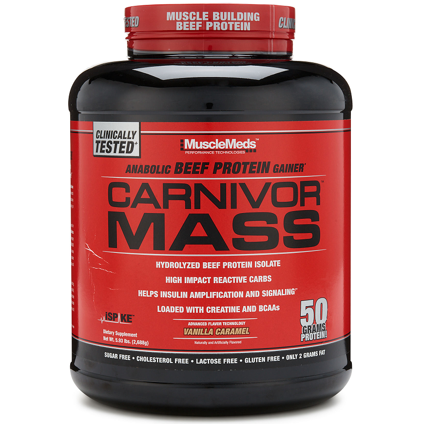 Carnivor Mass, Chocolate Peanut Butter - 2744 grams