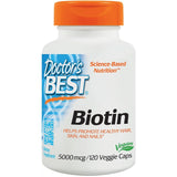 Biotin, 5000mcg - 120 vcaps