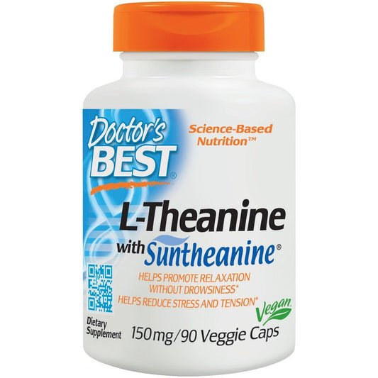 L-Theanine with Suntheanine, 150mg - 90 vcaps
