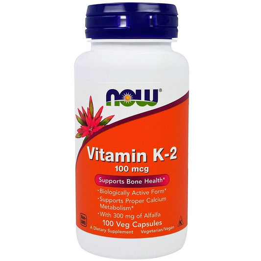 Vitamin K-2, 100mcg - 100 vcaps