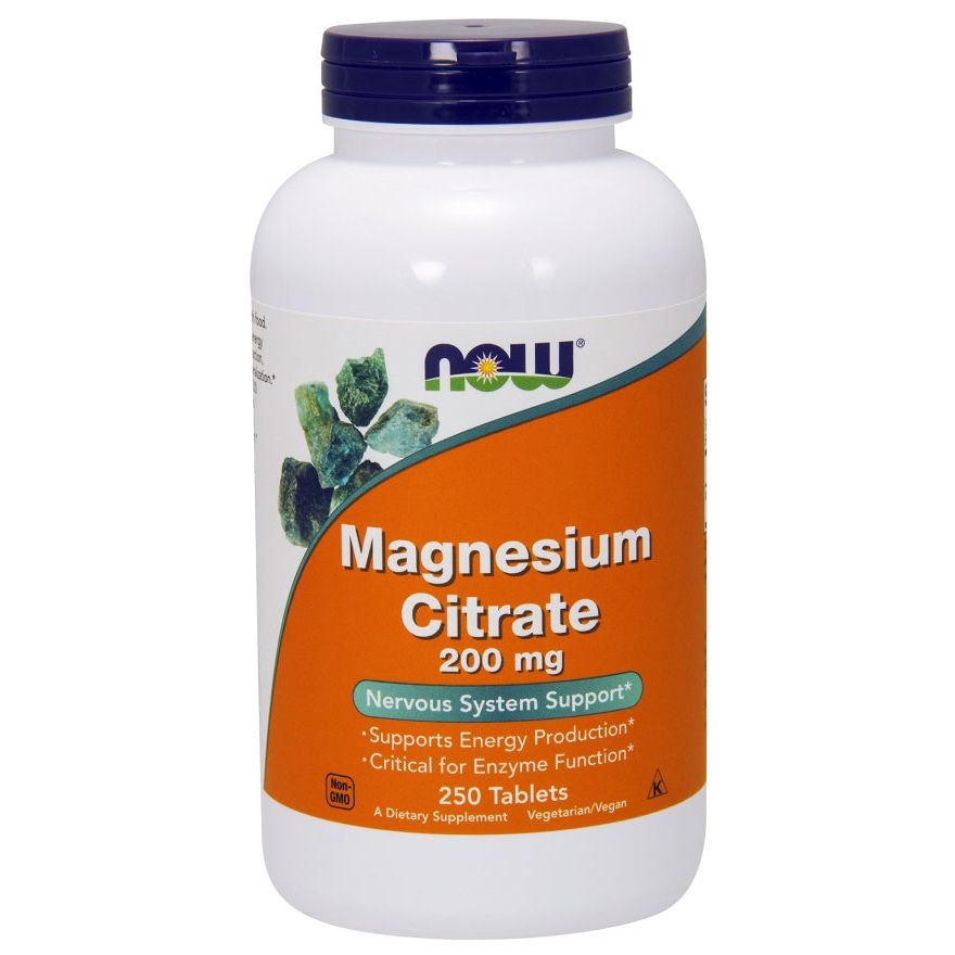Magnesium Citrate, 200mg - 250 tablets