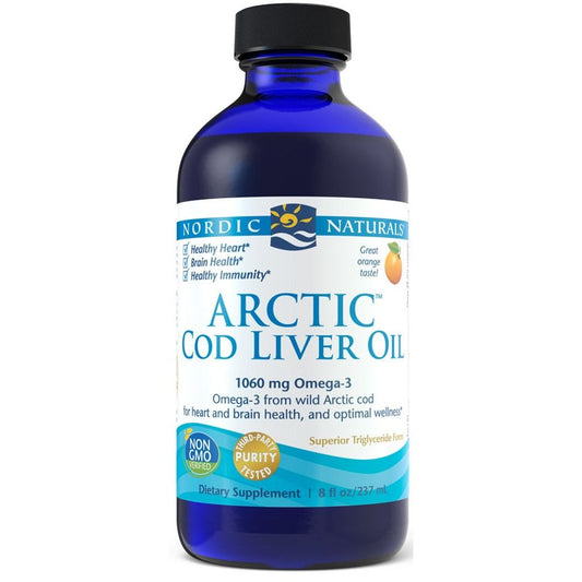 Arctic Cod Liver Oil, 1060mg Orange - 237 ml.