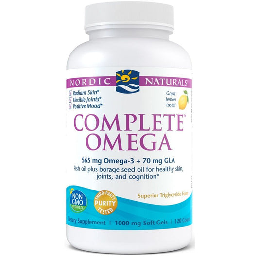 Complete Omega, 565mg Lemon - 120 softgels