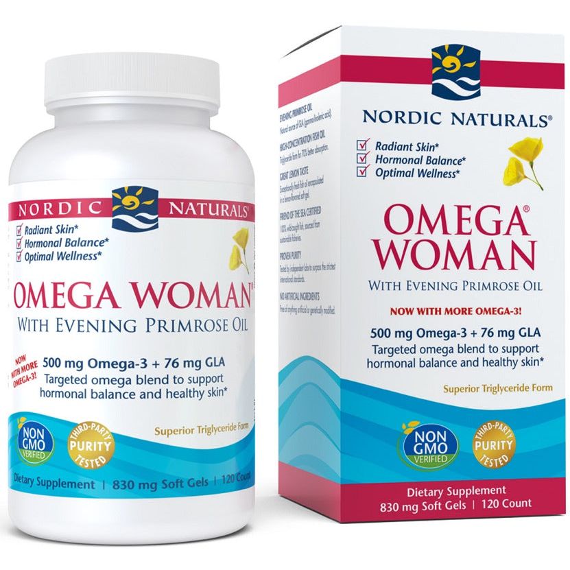 Omega Woman, 500mg - 120 softgels