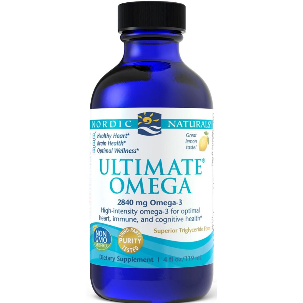 Ultimate Omega, 2840mg Lemon - 119 ml.