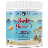 Nordic Omega-3 Gummies, 82mg Tangerine Treats - 120 gummies