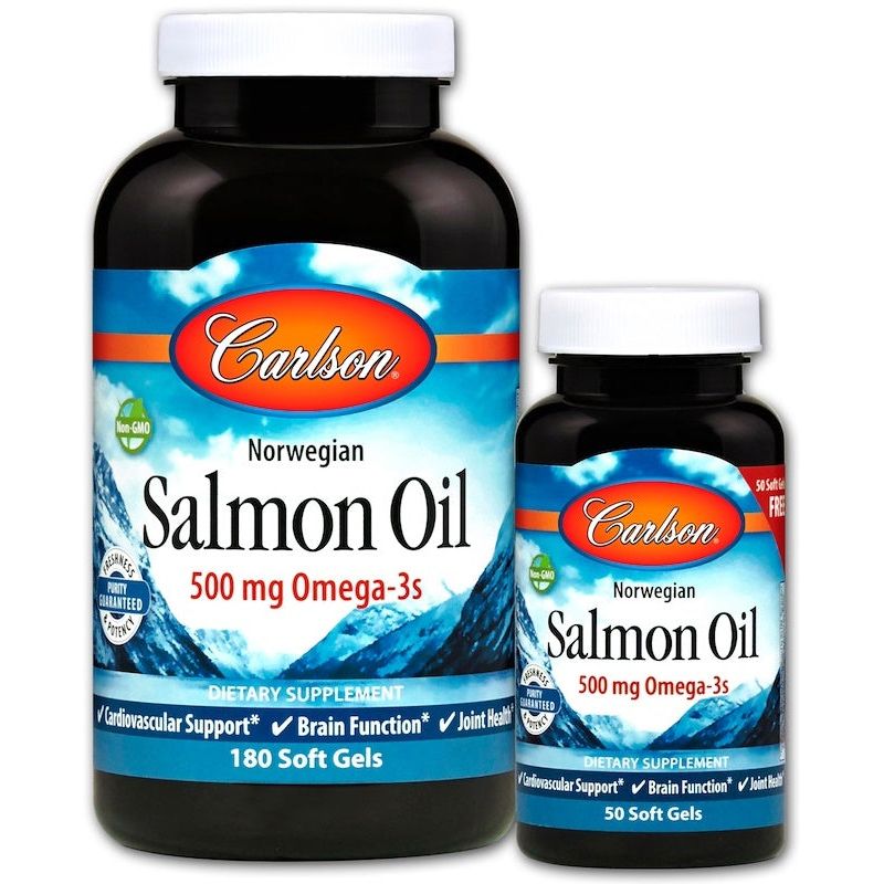 Norwegian Salmon Oil - 180 + 50 softgels