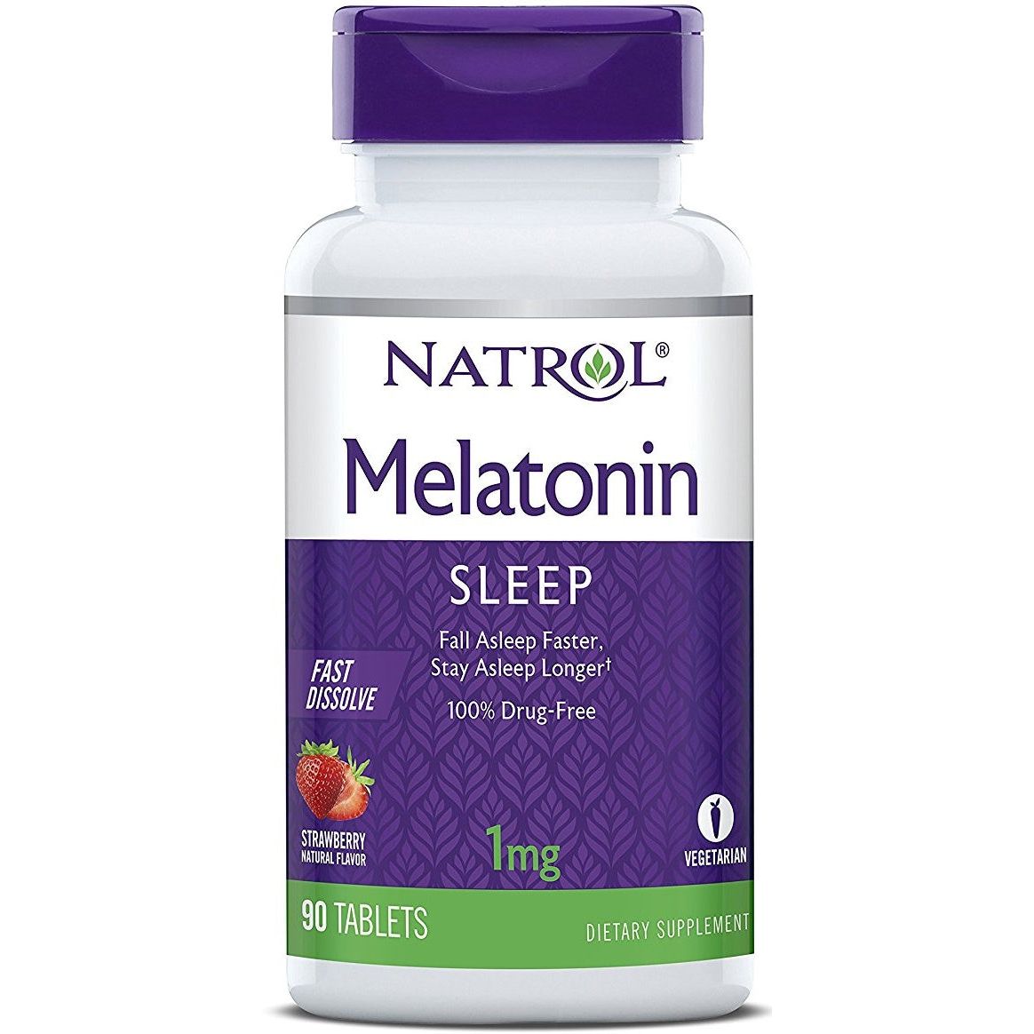 Melatonin Fast Dissolve, 1mg - 90 tablets