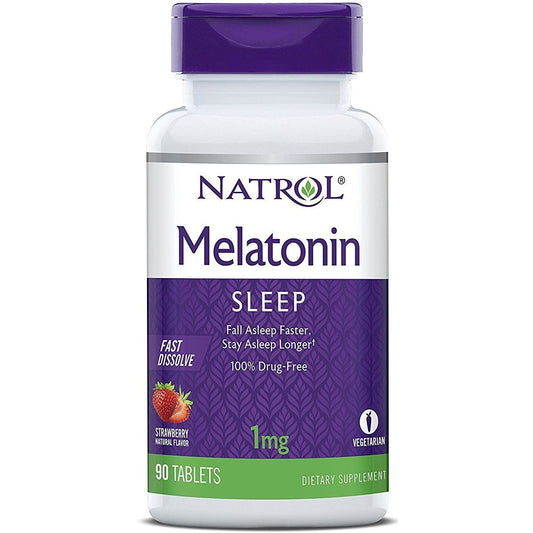 Melatonin Fast Dissolve, 1mg - 90 tablets