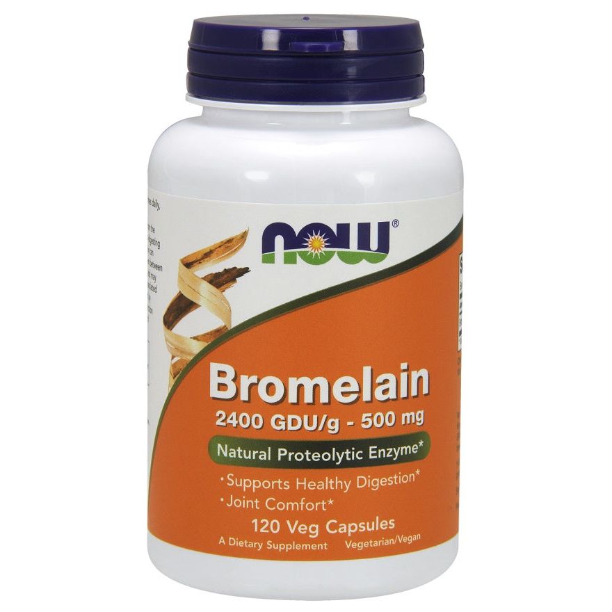 Bromelain, 500mg - 120 vcaps