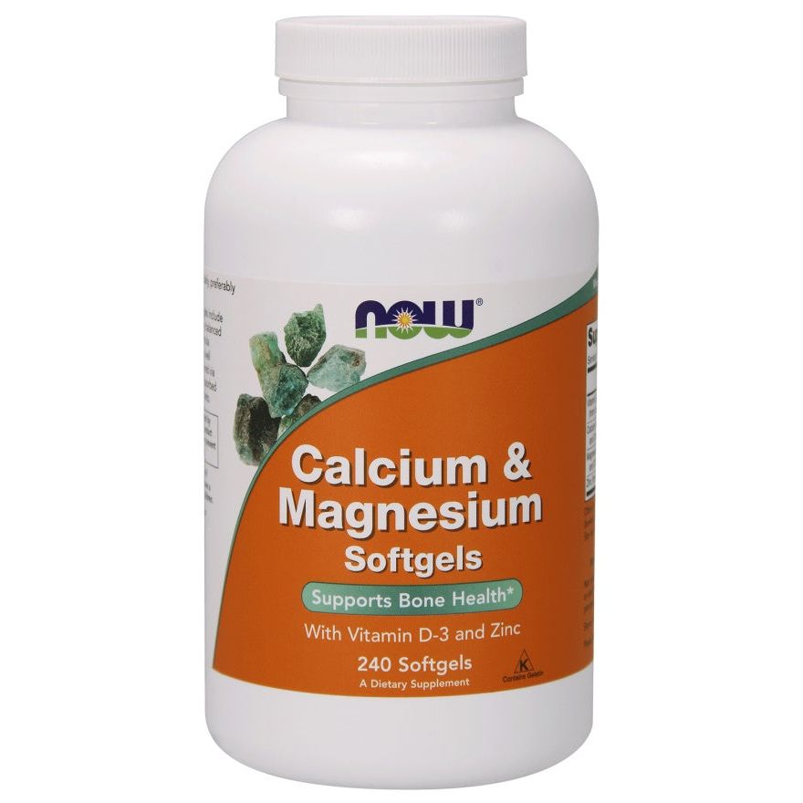 Calcium & Magnesium with Vit D and Zinc - 240 softgels