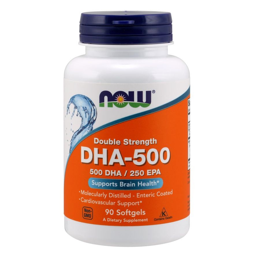 DHA-500, 500 DHA / 250 EPA - 90 softgels