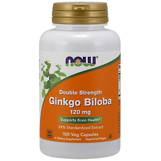 Ginkgo Biloba Double Strength, 120mg - 100 vcaps