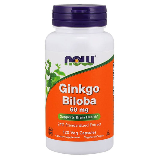 Ginkgo Biloba, 60mg - 120 vcaps