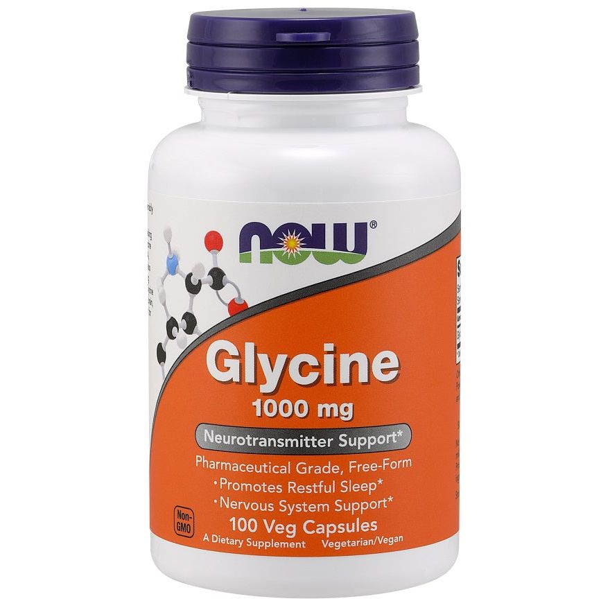 Glycine, 1000mg - 100 vcaps