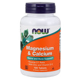 Magnesium & Calcium with Zinc and Vitamin D3 - 100 tablets