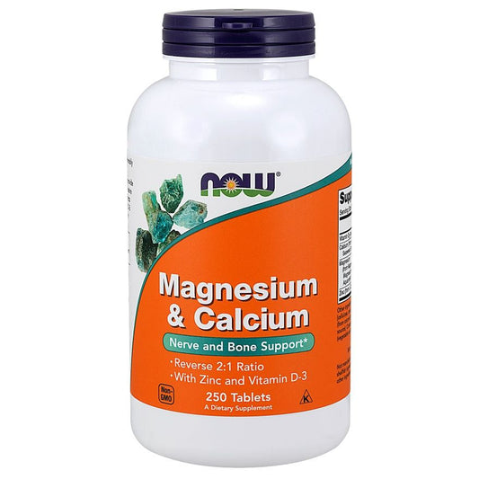 Magnesium & Calcium with Zinc and Vitamin D3 - 250 tablets