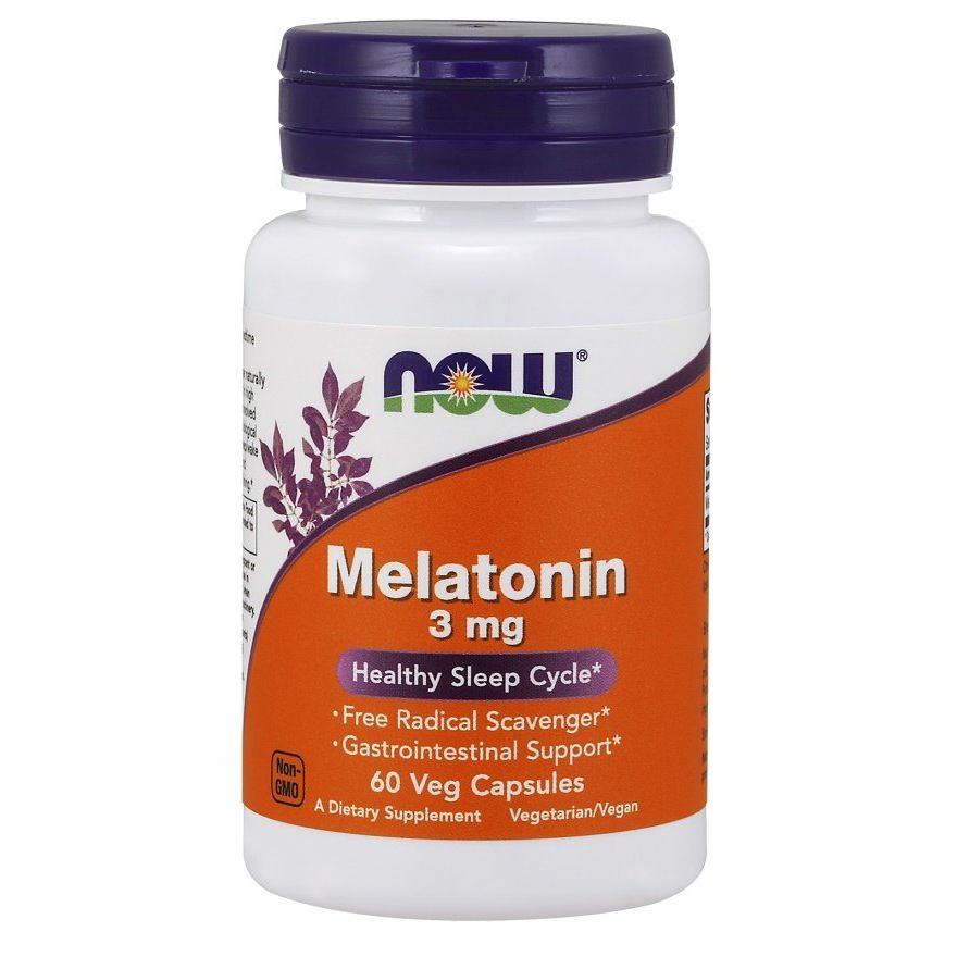 Melatonin, 3mg - 60 vcaps